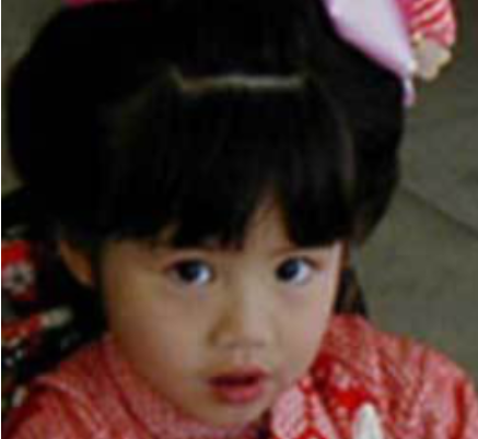 3歳の頃の今田美桜