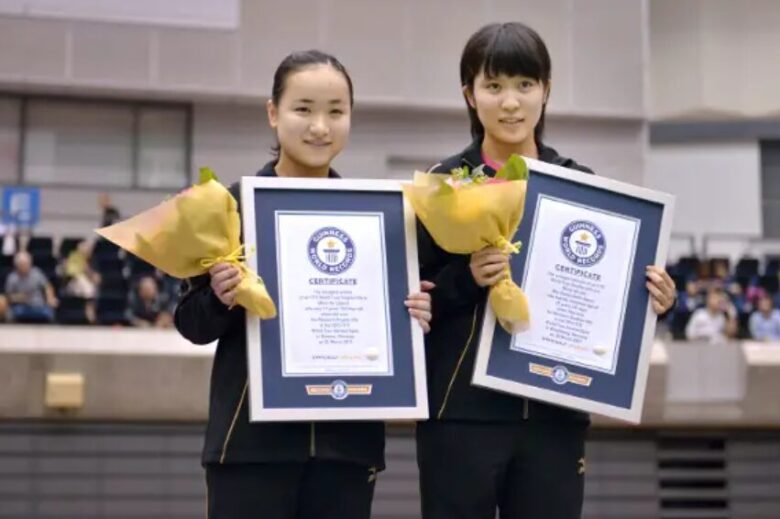 平野美宇の中学生の頃の画像